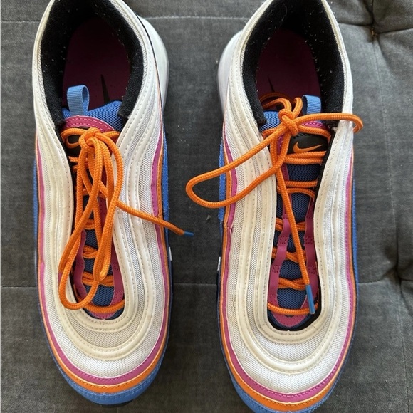 Nike Air max 97 multi color size 10.5 - Picture 1 of 4